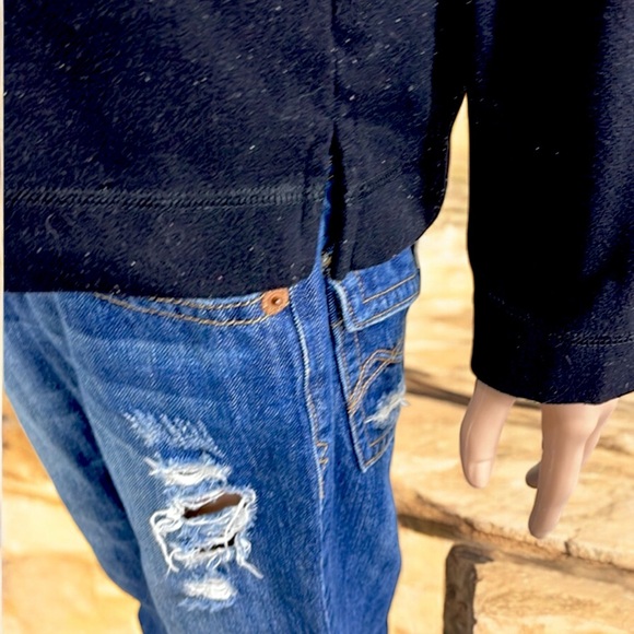 Eddie Bauer Women's Black Quater Zip MicroFleece Pullover - Picture 9 of 16